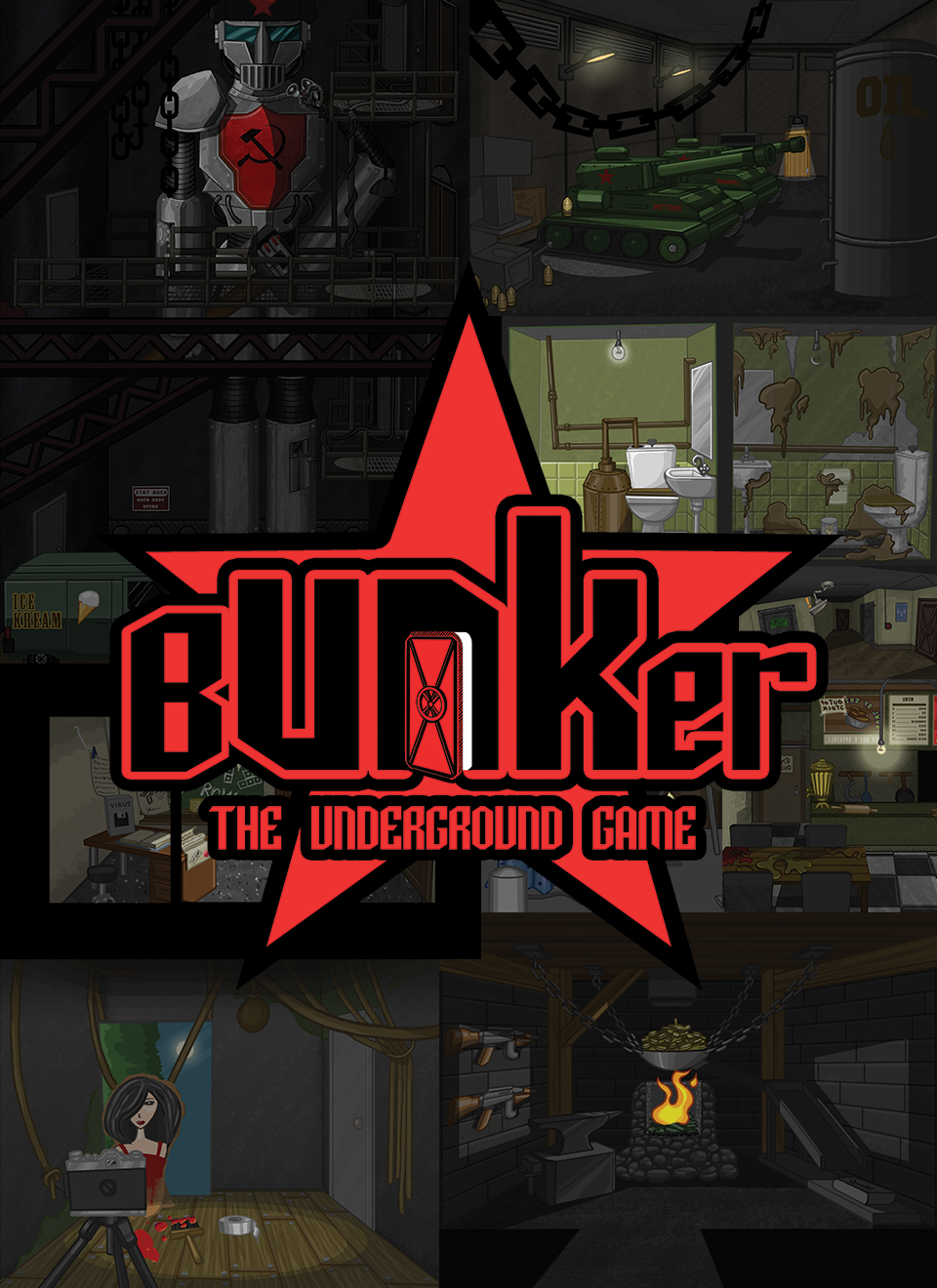 Bunker - The Underground Game / Галерея игры / Логотипы